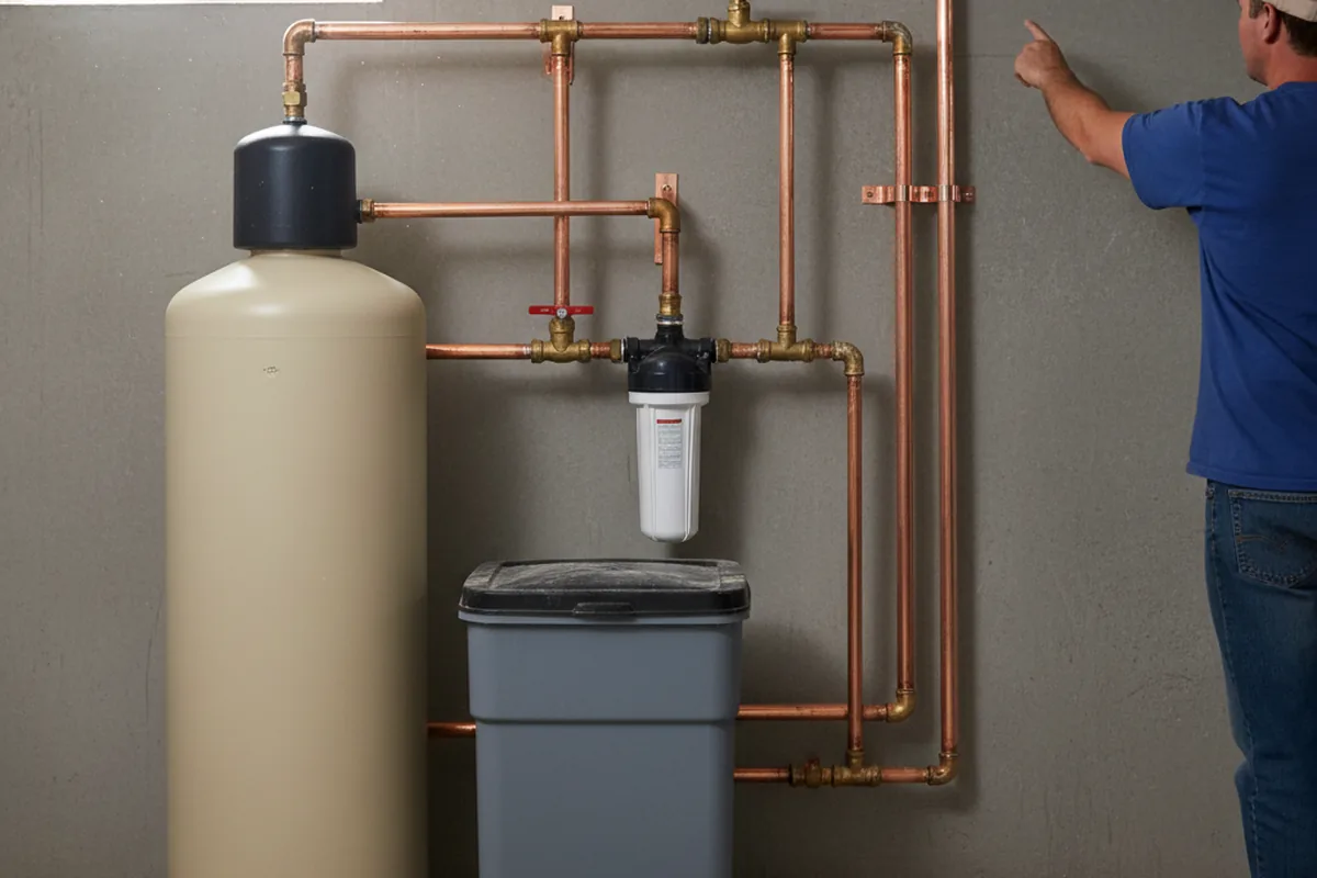 Whole-house water treatment system installed in Corona
